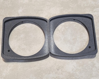 Hummer H2 Headlight Bezels w/ Trim Rings – 9 Colors + 4 Styles – Easy Bolt-On Upgrade