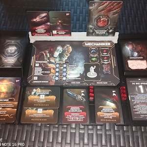 Nemesis Boardgame Player Dashboard