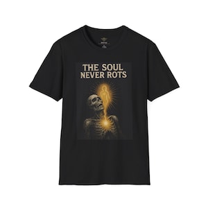 Spiritual Yet Morbid Unisex T-Shirt, Dark Goth Tee, Occult Clothing, Witchy Graphic Top, Pagan Apparel