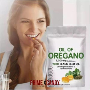 Oil of Oregano, Natural Herbal Supplement, Immune & Vitality Support, Antioxidant Rich Essential Oil, Wellness Booster