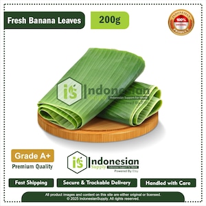 Fresh Banana Leaves – Natural Tropical Leaves for Craft, Wrapping & Decorative Use