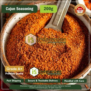 Cajun Seasoning 200g – Spicy Louisiana Blend for Cooking, Grilling, Marinades & Cajun Recipes