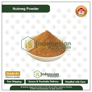 Ground Nutmeg, Natural Aromatic Spice for Baking, Desserts & Spice Blends