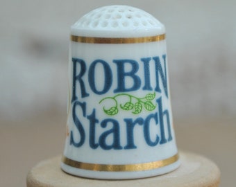 Robin Starch - Vintage Porzellan Fingerhut - The Village Shop Kollektion - Franklin