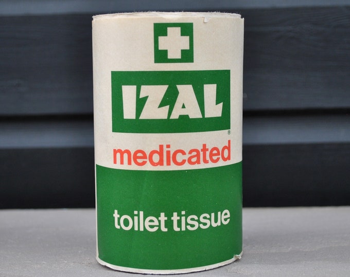 Vintage Izal Medicated Toilet Tissue Paper Original and Unopened Etsy