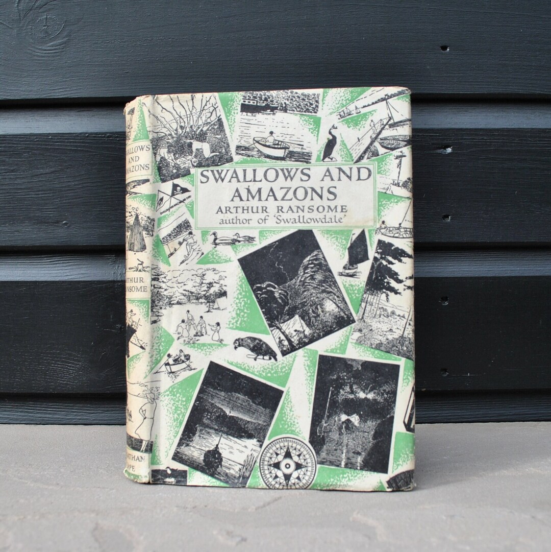 Swallows and Amazons by Arthur Ransome Vintage 1944 Hardback Etsy