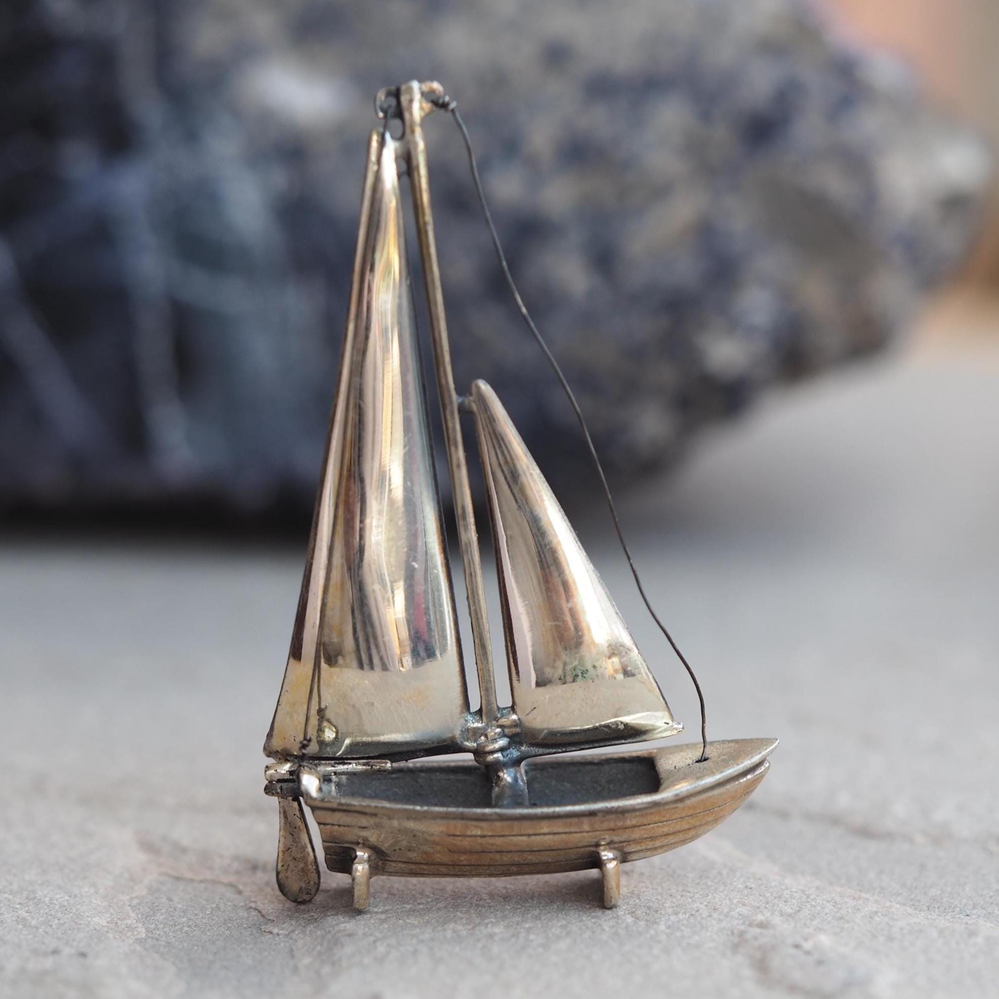 Yacht Figurine - Etsy