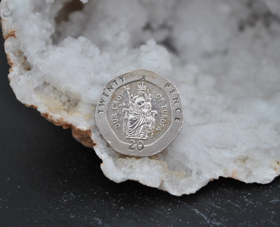 Vintage Gibraltar 20p Coin Our Lady of Europa Circulated Etsy UK Vintage Gibraltar 20p Coin Our Lady of Europa Circulated Etsy UK