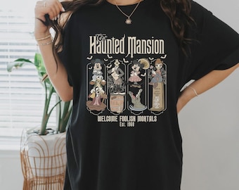 Haunted Mansion Mickey and Friends Halloween Shirt, Mickey Halloween Haunted Mansion Shirt, Mickey's Not So Scary Halloween Party Shirt