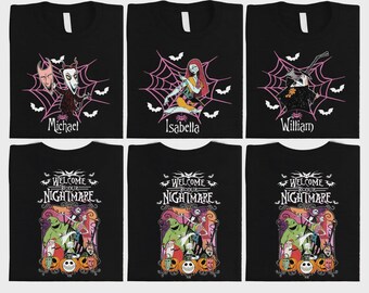 Welcome To Our Nightmare Halloween Disney Shirt, Jack Skellington The Pumpkin King Shirt, Nightmare Before Halloween Tee, Trick Or Treat Tee