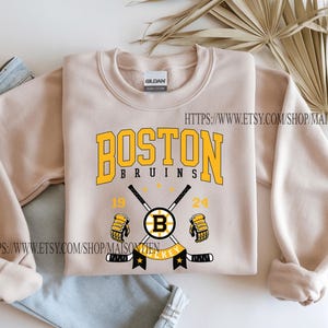 Vintage 90er Jahre Boston Bruins Hockey-Sweatshirt, Boston Bruins Hockey-Pullover, Boston Bruins Hoodie, Boston Bruins NHL Shirt