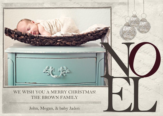 Items similar to Custom Christmas Photo Cards on Etsy