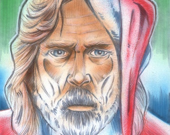 Mark Hamill come Luke Skywalker "Santa"