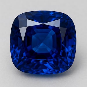 AAA Flawless Ceylon Royal Blue Sapphire Loose Cushion Gemstone Cut, Ceylon Cut Sapphire Cut,Top Quality Jewelry Making Tools&Ring Raw 11x9MM