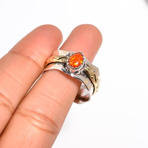 925 Sterling Silver Handmade Jewelry Baltic Amber Stone Silver Gemstone Ring Solid Silver Ring Oval Shape Stone Vintage Amber Statement Ring