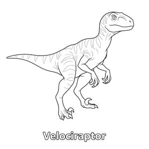 26 Printable Dinosaur Coloring Pages