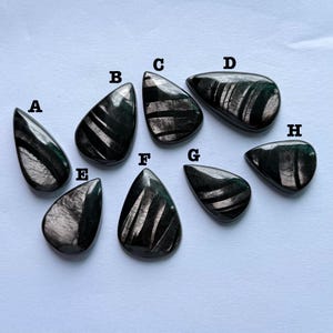 AAA Hypersthene Cabochon, Natural Hypersthene Cabochon, Hypersthene Gemstone For jewelry making, Meditation and Crystal Healing.