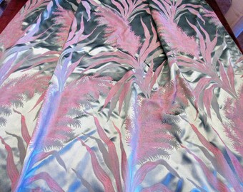 Antique Satin Drapes Etsy