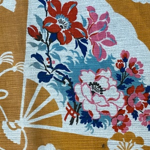 1920&#39;s Bolt of Serpentine Crepe Asian BOHO Vintage Fabric Dress Skirts 8YDS Avail.
