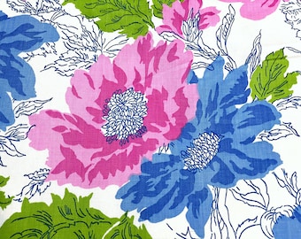 Mid Century POSH TAHITI Barkcloth Era Vintage Fabric Upholstery Cotton Yardage 23YDS Avail.