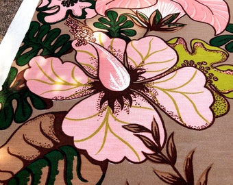 新発売の 3YDS- Hand Print Bali Barkcloth Era Vintage Fabric Unused アウター