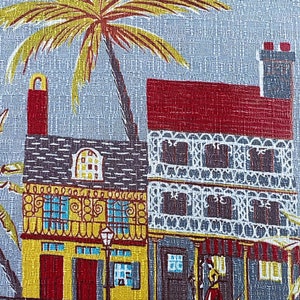 1.7YDS Island Life Banana Trade Key West-stijl boombastdoek vintage stof ongebruikte tuin