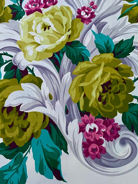 Scrumptious for SPRING Waverly Shelburne Vintage Fabric Yardage 25YDS Avail.