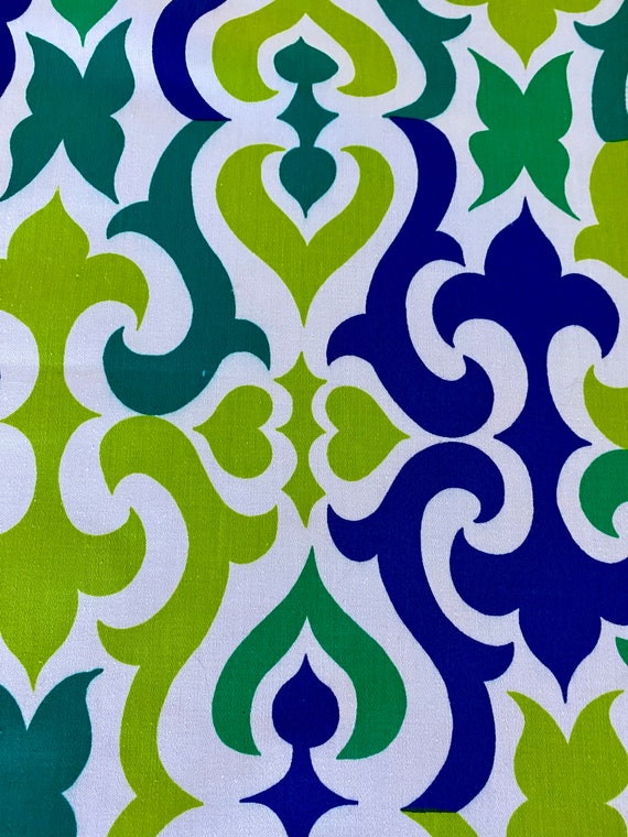 60's Cohama Harem Arabic Style Vintage Fabric Large Salesman Sample