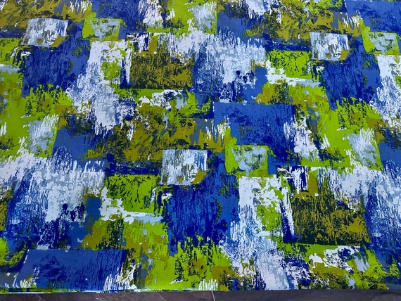 California Palm Springs Mid Century 60's 70's Vintage Fabric for Upholstery Home Decor 40YDS Avail.