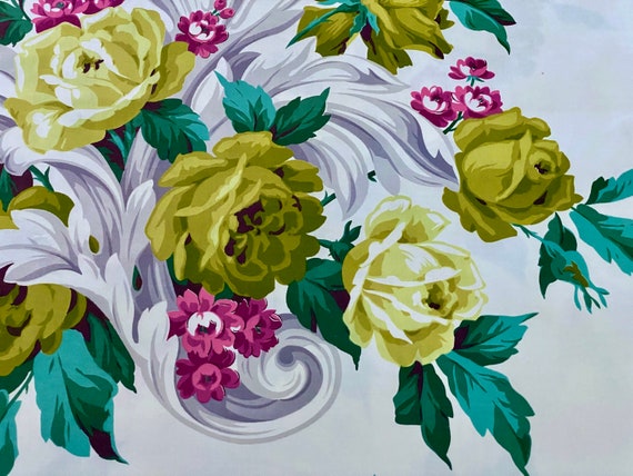 Scrumptious for SPRING Waverly Shelburne Vintage Fabric Yardage 25YDS Avail.