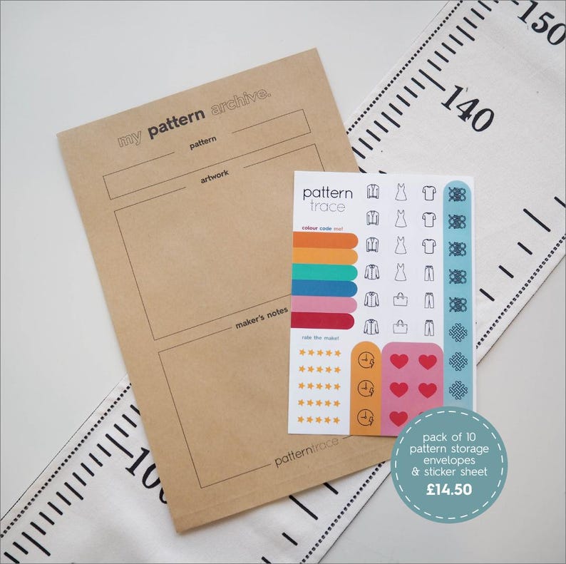 Pattern Storage Envelopes (pack of 10) - Etsy