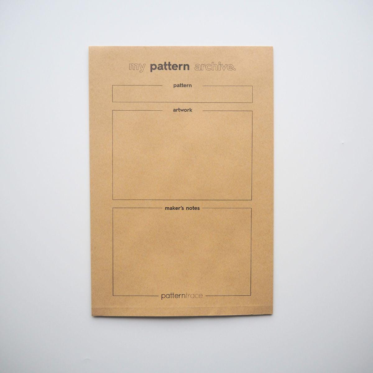 Pattern Storage Envelopes (pack of 10) - Etsy