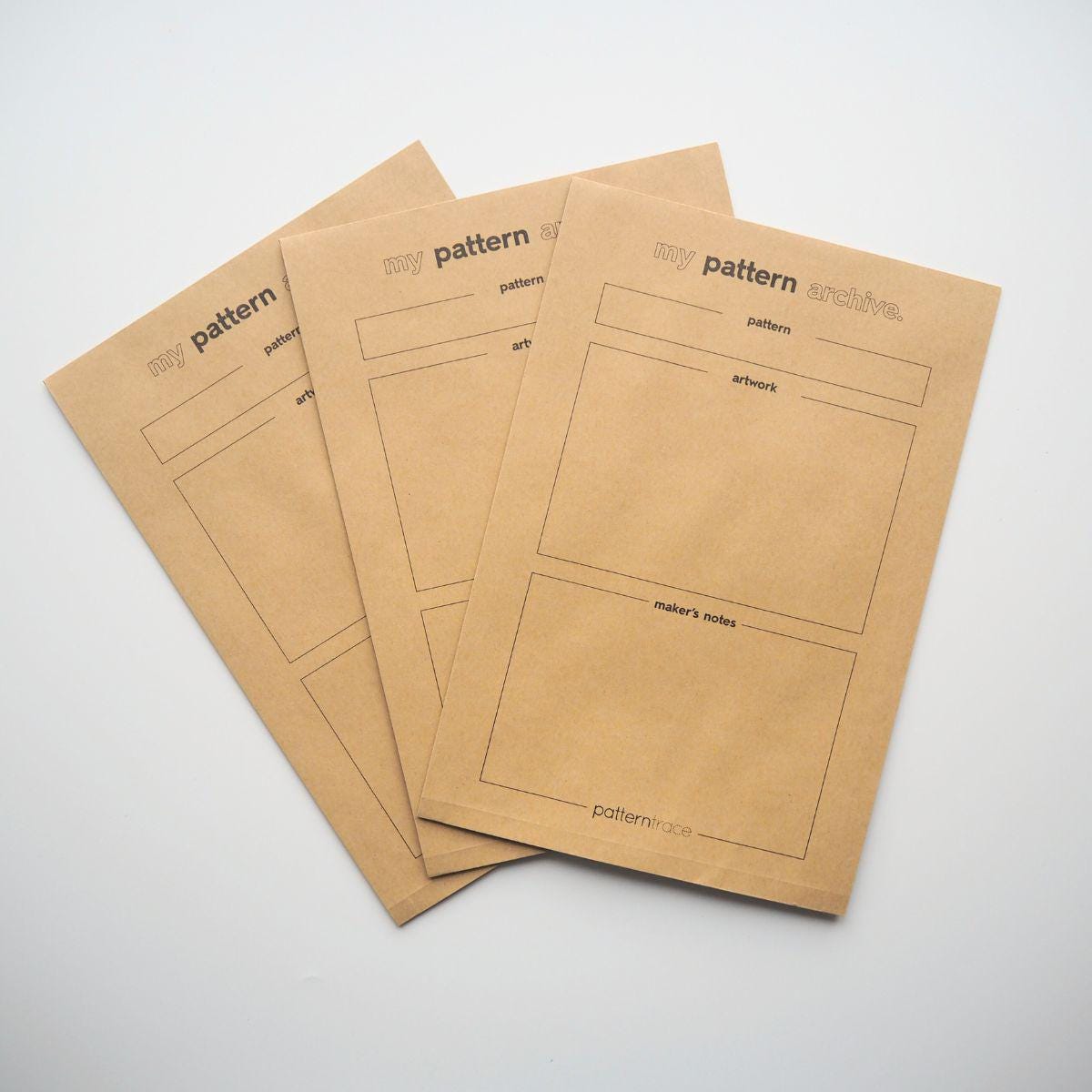 Pattern Storage Envelopes (pack of 10) - Etsy