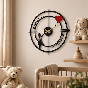 Banksy Clock - Etsy UK