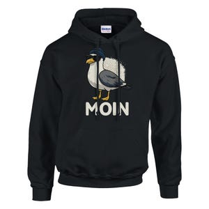 Moin Seagulls Northern Germany Greetings Baltic Sea North Sea Moin Unisex Hoodie