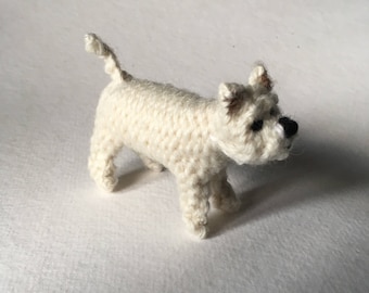 Cairn Terrier knitted in wool