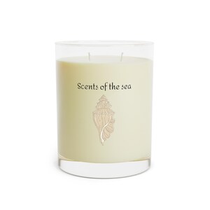 Scented Candle - Seashell, Summer Fragrance, Ocean Breeze, Beach Decor, Coastal Home, Relaxation Candle, Gift for Her