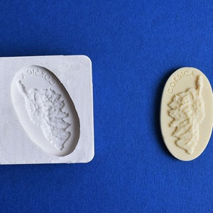 Corsica silicone mold oval bottom