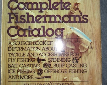 Vintage complete Fishermans-catalogus Henkin Book