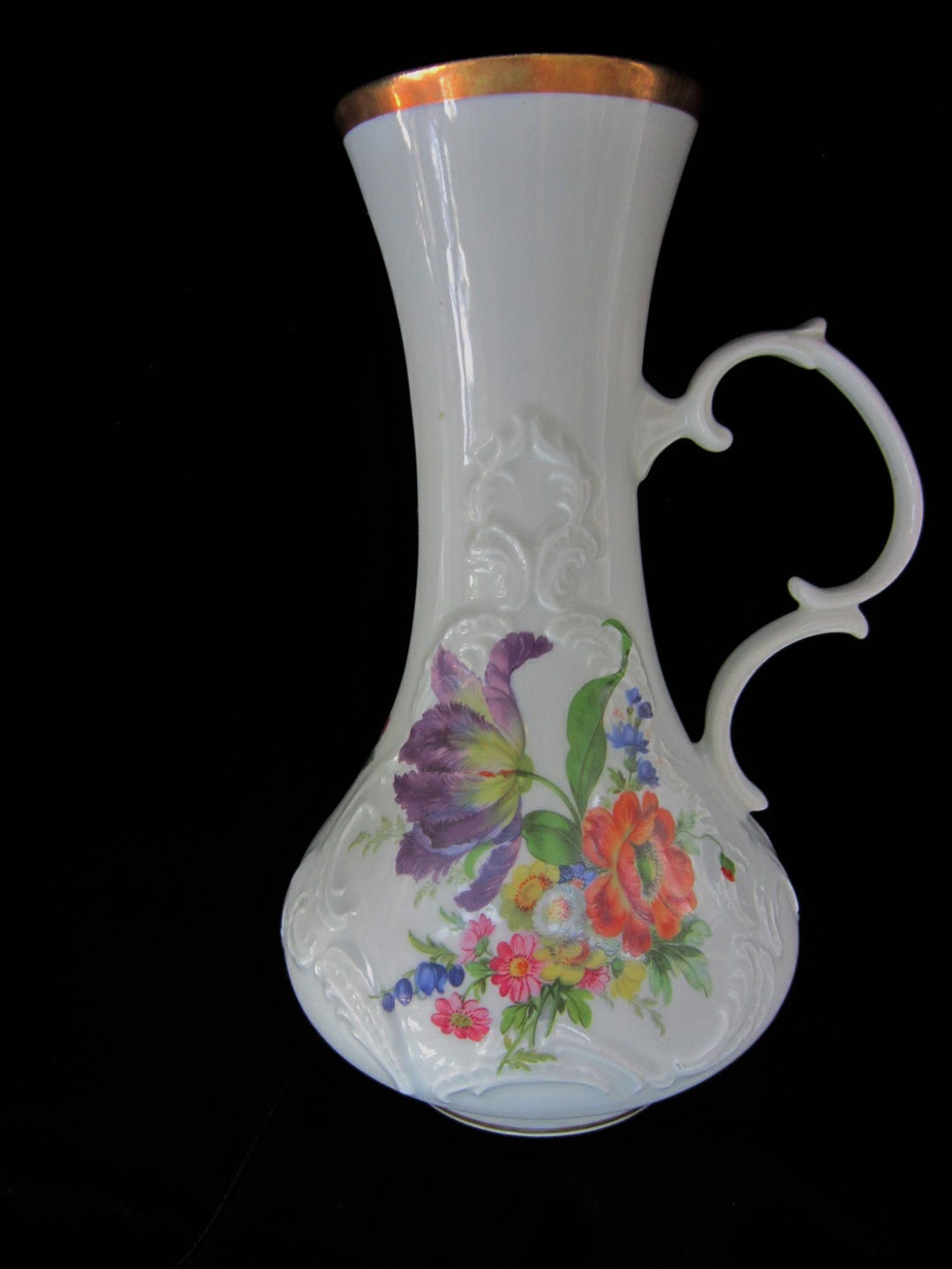 Royal Porzellan Bavaria Kpm Handarbeit Vase Weiß Royal KPM Vase Porzellan Bavaria Germany Handarbeit - Etsy