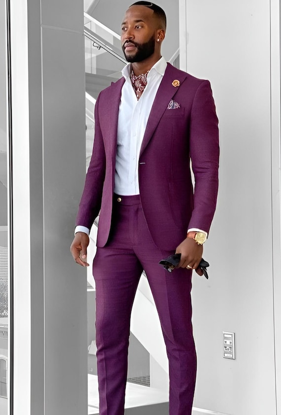pant mauve color jacket