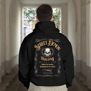 Car Enthusiast Hoodie, Race Track Apparel, Street Racing Sweatshirt, Car Show Gift, Custom Garage Jacket