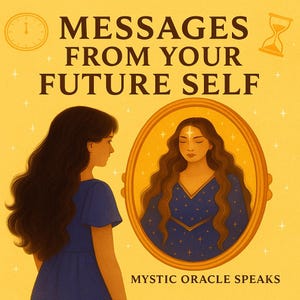 Message from Your Higher Self – Hybrid Tarot & Oracle Reading | 4 Tarot Cards + 2 Oracle Guidance Channeled