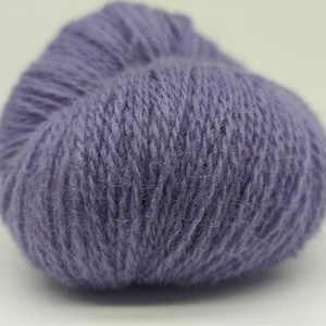 KAUNI  Wool Yarn, Worsted Weight 8/2  2ply, 100% wool, Lilac