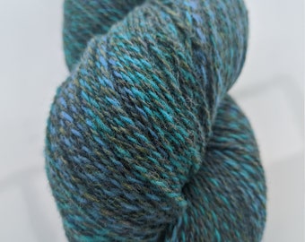 KAUNI Wool Yarn, 2ply, Fingering, Self-Striping