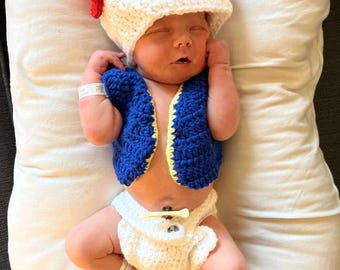 Baby Toad Outfit Costume Mario