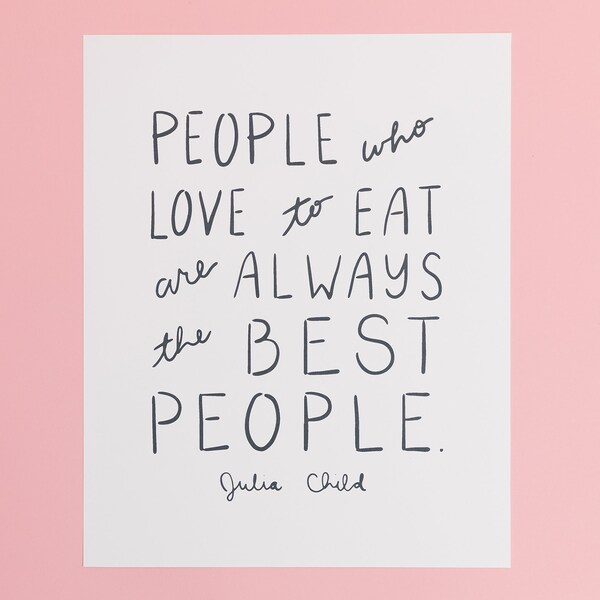 Julia Child Quote - Etsy