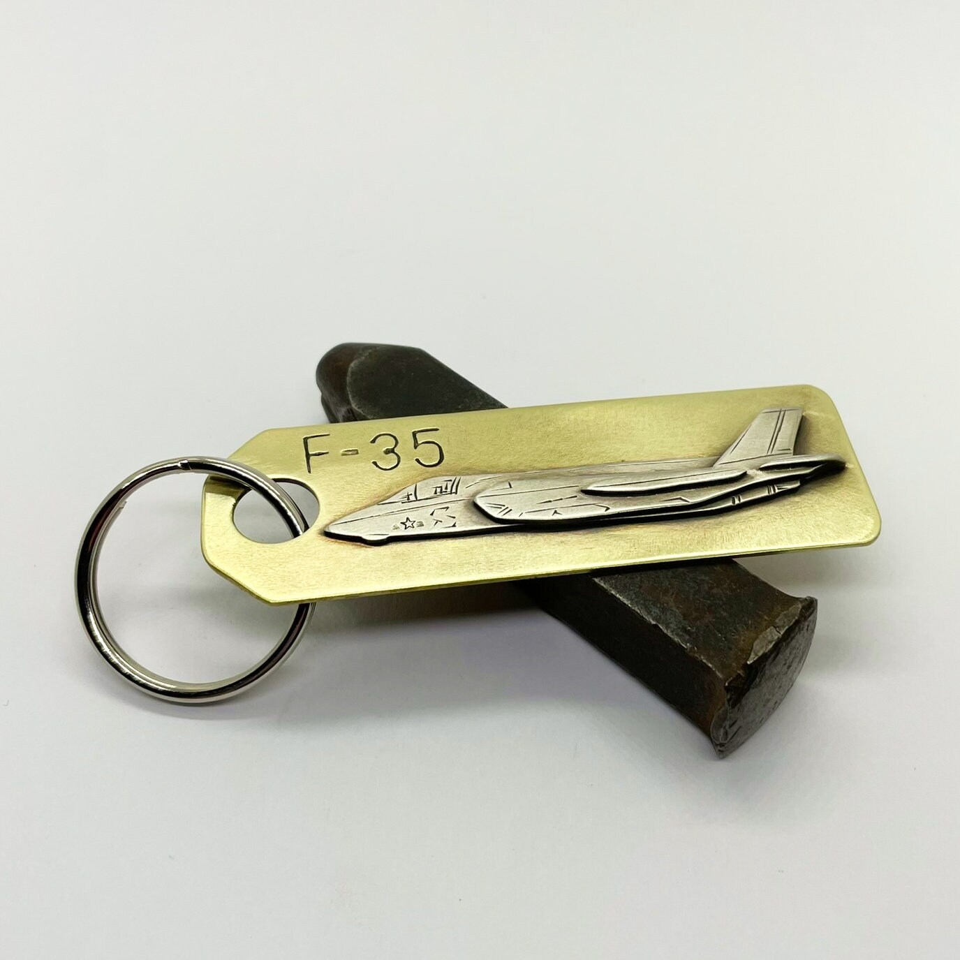 F-35 Lightning II Airplane Key Chain - Etsy