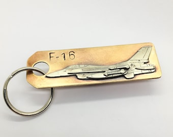 F-16 ファイティング・ファルコン アメリカ空軍戦闘機キーチェーン