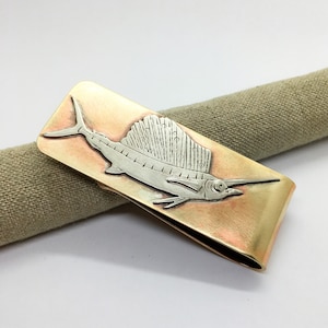 Sailfish money clip